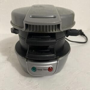 Hamilton Beach St29 Breakfast Sandwich Maker Silver/Gray Mini Electric Used